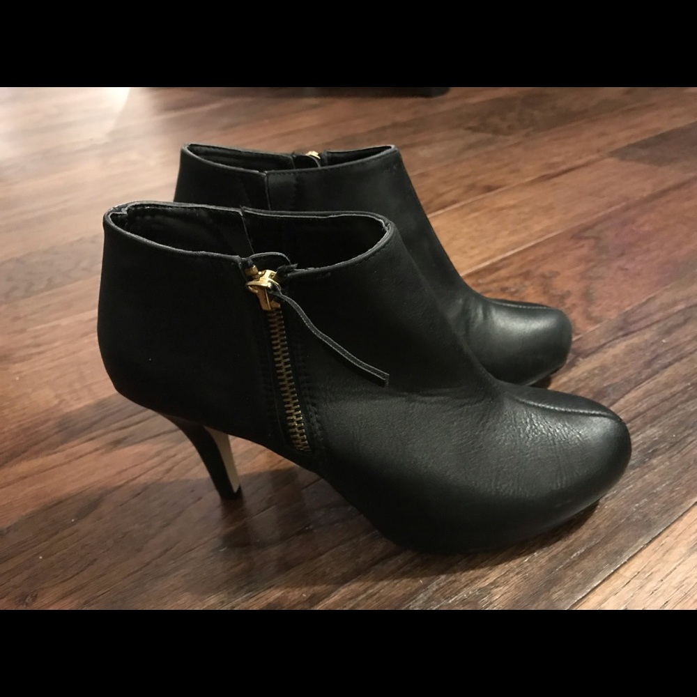 Madden Girl Black Booties